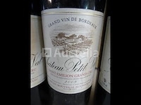 3 flessen saint-emilion grand cru château petit val 2009 - afbeelding 2 van  4