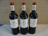3 flessen saint-julien château haut-beychevelle gloria 2006 - afbeelding 1 van  5
