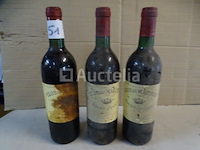 3 flessen saint-julien clos du marquis 1991 - afbeelding 1 van  4