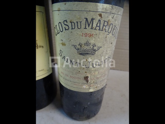 3 flessen saint-julien clos du marquis 1991 - afbeelding 4 van  4