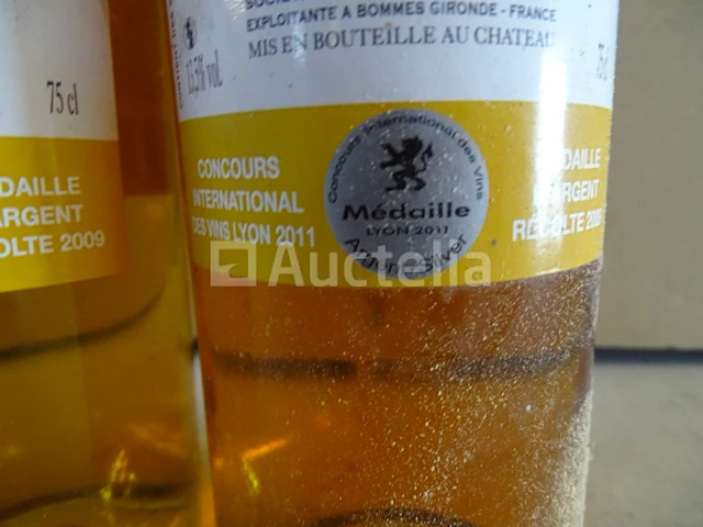 3 flessen sauternes château mauras 2009 - afbeelding 5 van  5