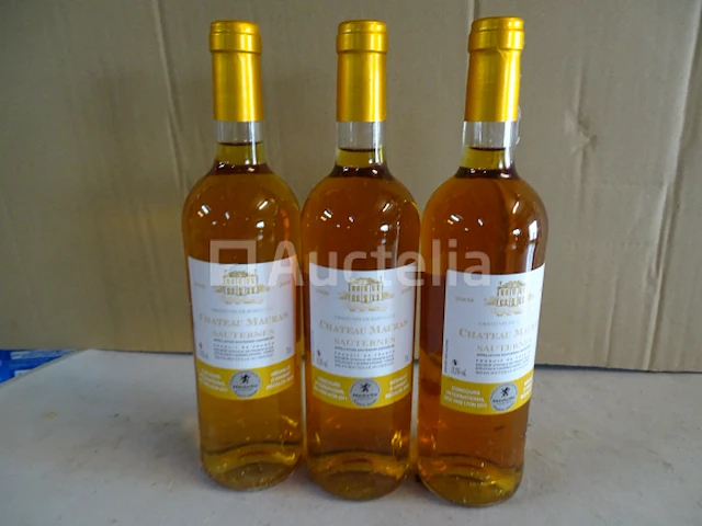 3 flessen sauternes château mauras 2009 - afbeelding 5 van  5