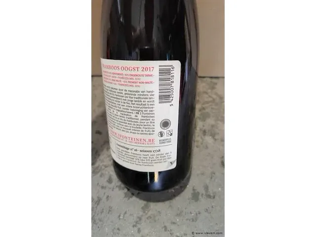 3 fonteinen 17/18 framboos 75cl - afbeelding 4 van  4