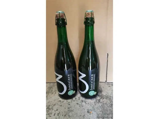 3 fonteinen 18/19 oude geuze 75cl 2 flessen - afbeelding 1 van  7