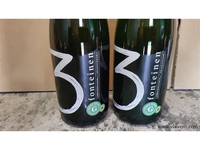 3 fonteinen 18/19 oude geuze 75cl 2 flessen - afbeelding 2 van  7