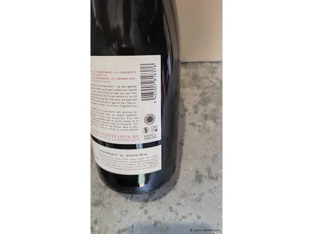3 fonteinen 18/19 robijn 75cl - afbeelding 4 van  6