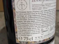3 fonteinen 18/19 zenne y frontera 75cl 2 flessen - afbeelding 7 van  8