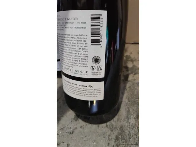 3 fonteinen cuvée armand & gaston 18/19 75 cl - afbeelding 7 van  7
