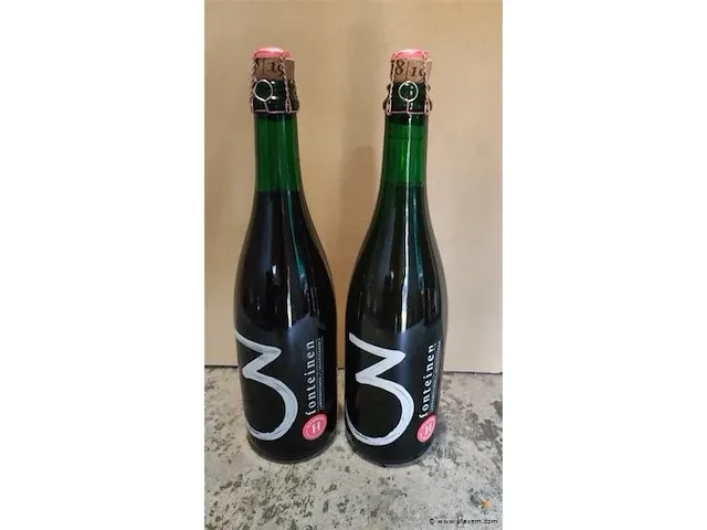 3 fonteinen hommage 18/19 75cl 2 flessen - afbeelding 1 van  8