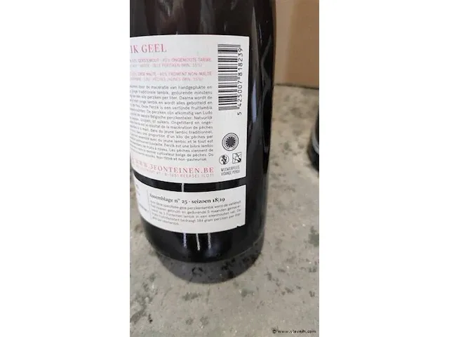 3 fonteinen perzik 18/19 75cl 2 flessen - afbeelding 5 van  7