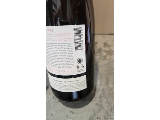 3 fonteinen perzik 18/19 75cl 2 flessen - afbeelding 7 van  7