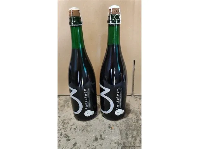 3 fonteinen speling van het lot 17/18 & 18/19 75cl - afbeelding 1 van  7