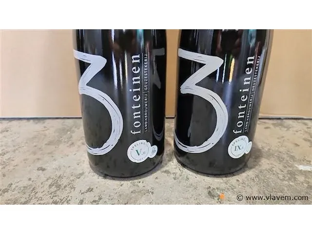 3 fonteinen speling van het lot 17/18 & 18/19 75cl - afbeelding 3 van  7