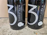 3 fonteinen speling van het lot 17/18 & 18/19 75cl - afbeelding 3 van  7
