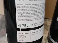 3 fonteinen speling van het lot 17/18 & 18/19 75cl - afbeelding 4 van  7