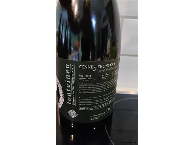 3 fonteinen zenne y frontera 1,5l - afbeelding 7 van  7