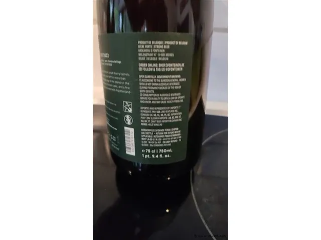 3 fonteinen zenne y frontera 75cl - afbeelding 4 van  6