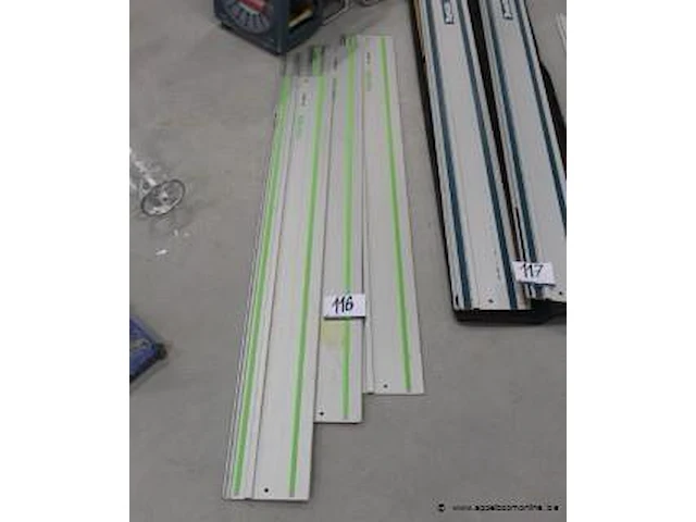 3 geleiderrails festool, fs 1400/2 - afbeelding 1 van  2