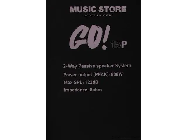 3 geluidsboxen music store go 15p - afbeelding 2 van  5