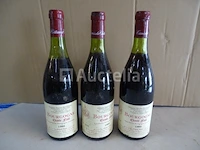 3 genummerde flessen bourgogne chante fluit 1982 - afbeelding 1 van  6