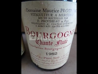 3 genummerde flessen bourgogne chante fluit 1982 - afbeelding 4 van  6