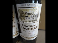 3 genummerde flessen haut médoc château coufran cru bourgeois 1981 - afbeelding 2 van  7