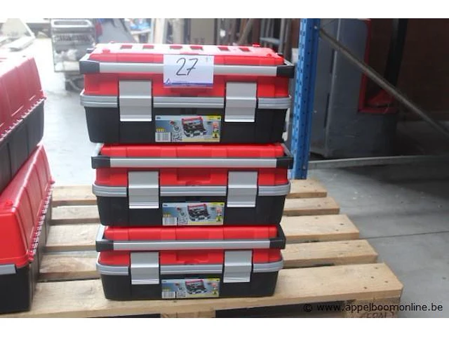 3 gereedschapskoffers mcplus - afbeelding 1 van  3