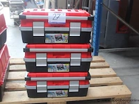 3 gereedschapskoffers mcplus - afbeelding 1 van  3