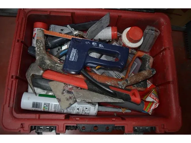 3 gereedschapskoffers met klein handgerief (12) - afbeelding 8 van  11