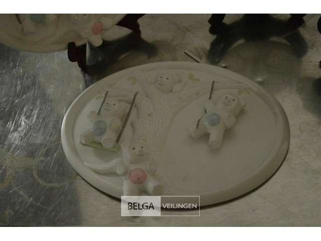 3 gipsplaatjes op standaard - afbeelding 4 van  4