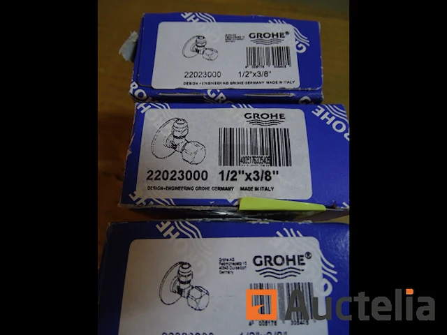 3 grohe afsluiters 22023000 - afbeelding 1 van  4