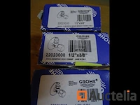 3 grohe afsluiters 22023000 - afbeelding 1 van  4