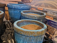 3 grote bloempotten - afbeelding 2 van  2