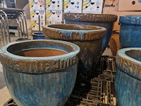 3 grote bloempotten - afbeelding 2 van  2