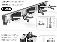 3-h houder voor apparaten, 43 cm, 4 stuks - afbeelding 2 van  2