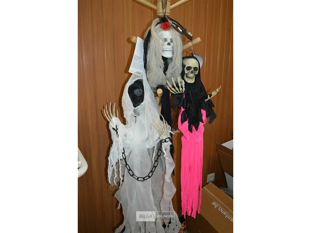 3 halloween deco poppen - afbeelding 1 van  4