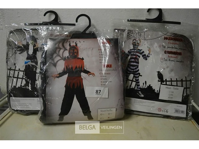 3 halloween kostuum mt 164 - afbeelding 1 van  4