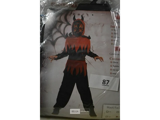 3 halloween kostuum mt 164 - afbeelding 2 van  4