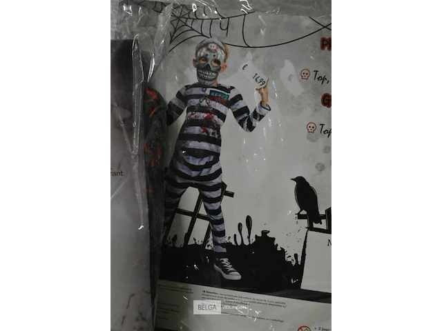 3 halloween kostuum mt 164 - afbeelding 3 van  4