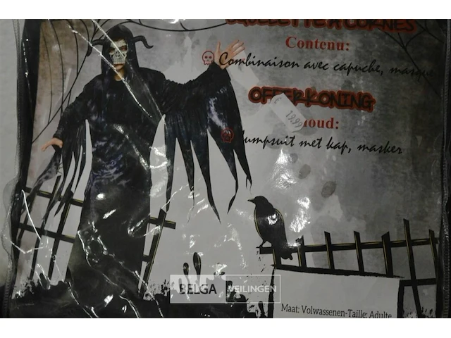 3 halloween kostuum volwassen - afbeelding 2 van  3