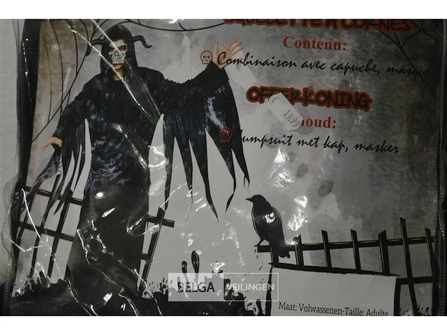 3 halloween kostuum volwassen - afbeelding 2 van  3