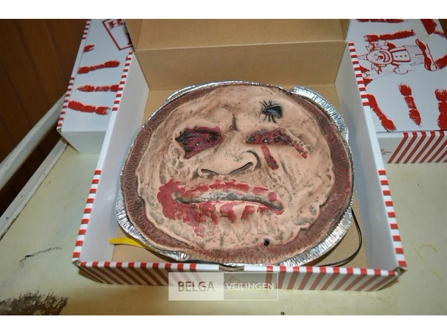 3 halloween pizza met geluid - afbeelding 2 van  3
