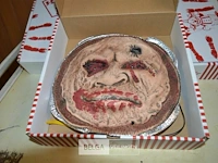 3 halloween pizza met geluid - afbeelding 2 van  3