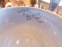 3 handgeschilderde blauwe vazen - afbeelding 6 van  7