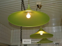 3 hanglampen groen - afbeelding 3 van  4