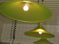 3 hanglampen groen - afbeelding 4 van  4