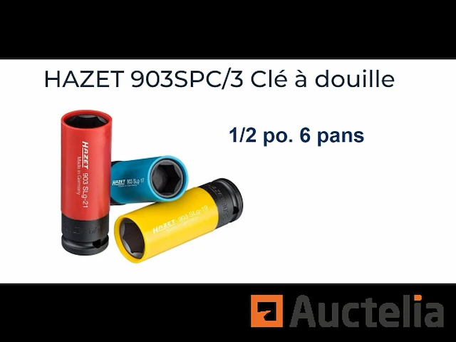 3 hazet 903spc/3 stopcontacten - afbeelding 1 van  1