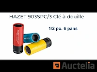 3 hazet 903spc/3 stopcontacten - afbeelding 1 van  1
