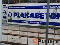 3 heras bouwhekken heras plakabeton