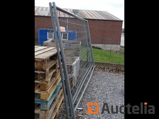 3 heras bouwhekken heras plakabeton - afbeelding 4 van  5